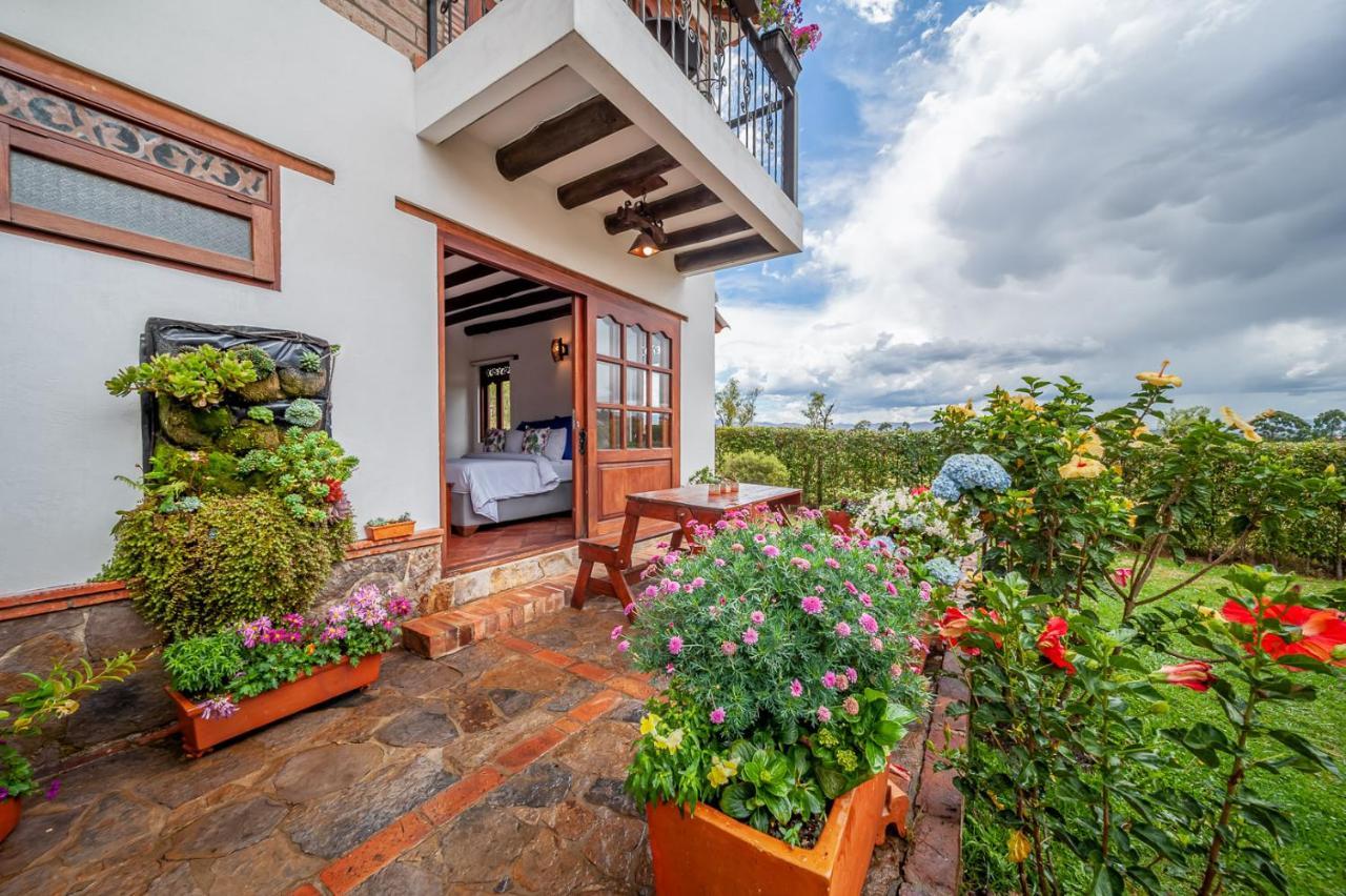 Casa De Las Flores ビージャ・デ・レイバ エクステリア 写真