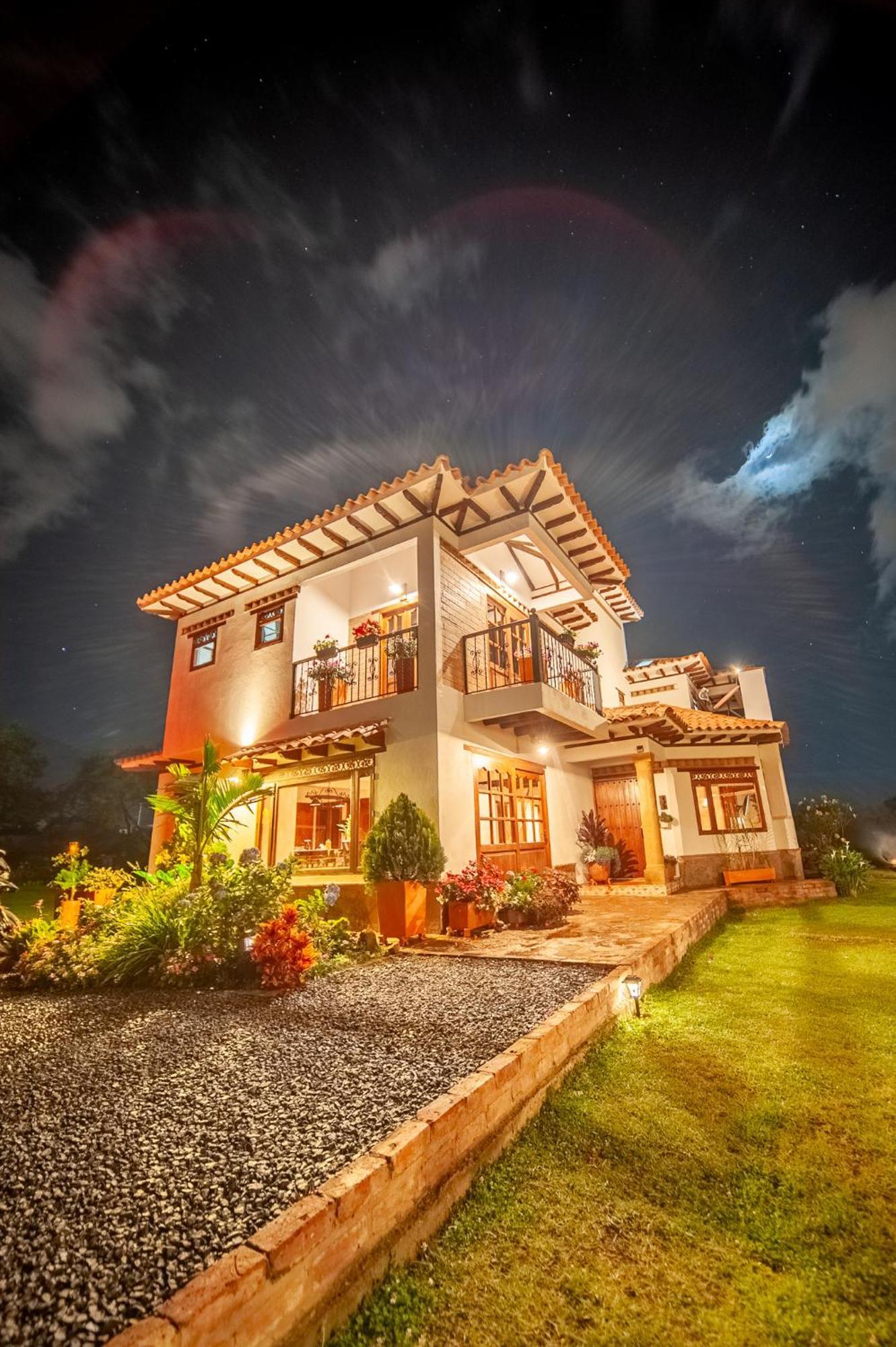 Casa De Las Flores ビージャ・デ・レイバ エクステリア 写真