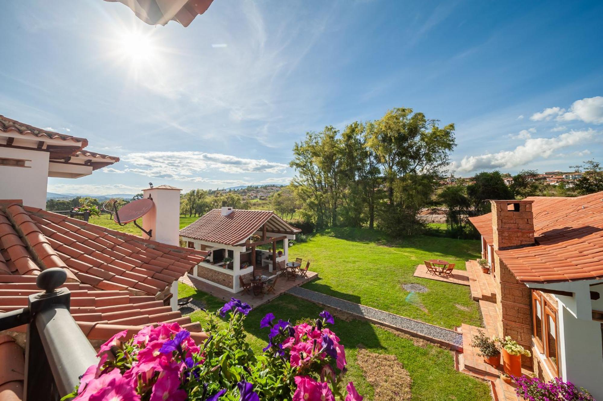 Casa De Las Flores ビージャ・デ・レイバ エクステリア 写真