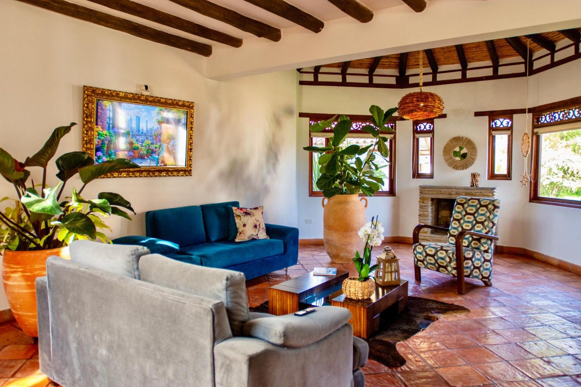 Casa De Las Flores ビージャ・デ・レイバ エクステリア 写真