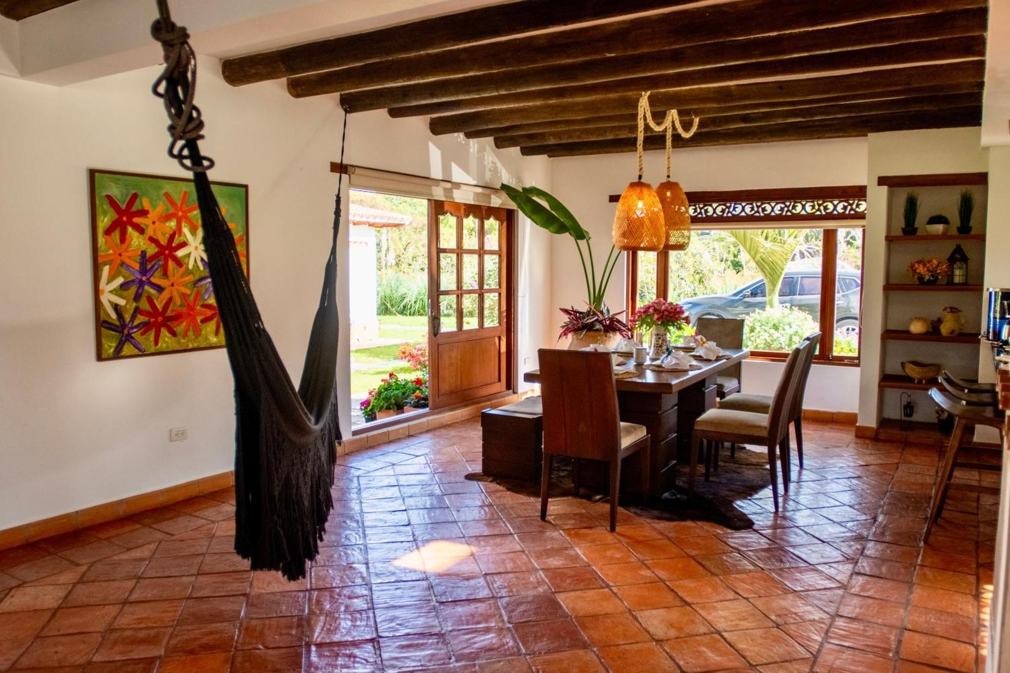 Casa De Las Flores ビージャ・デ・レイバ エクステリア 写真