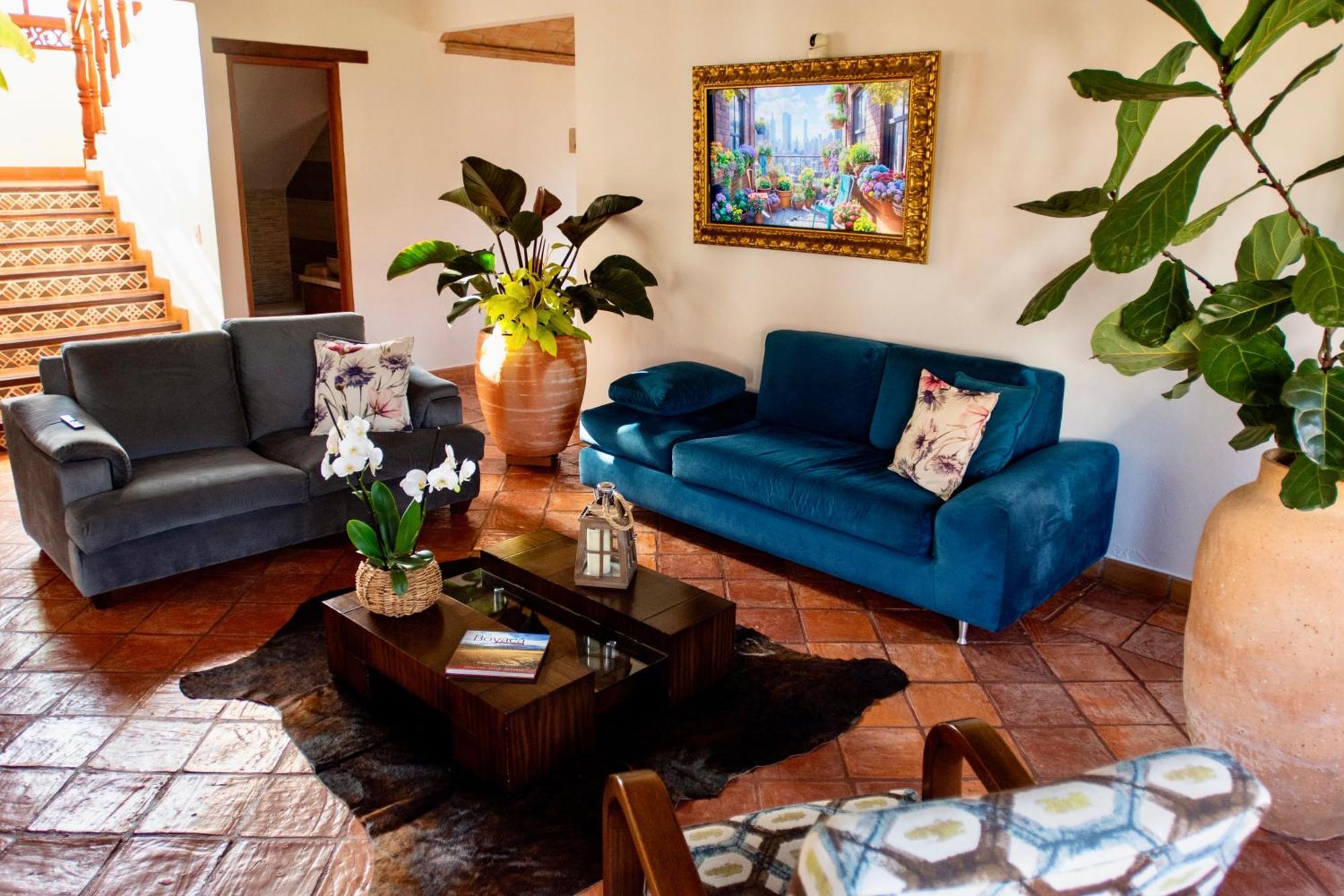Casa De Las Flores ビージャ・デ・レイバ エクステリア 写真
