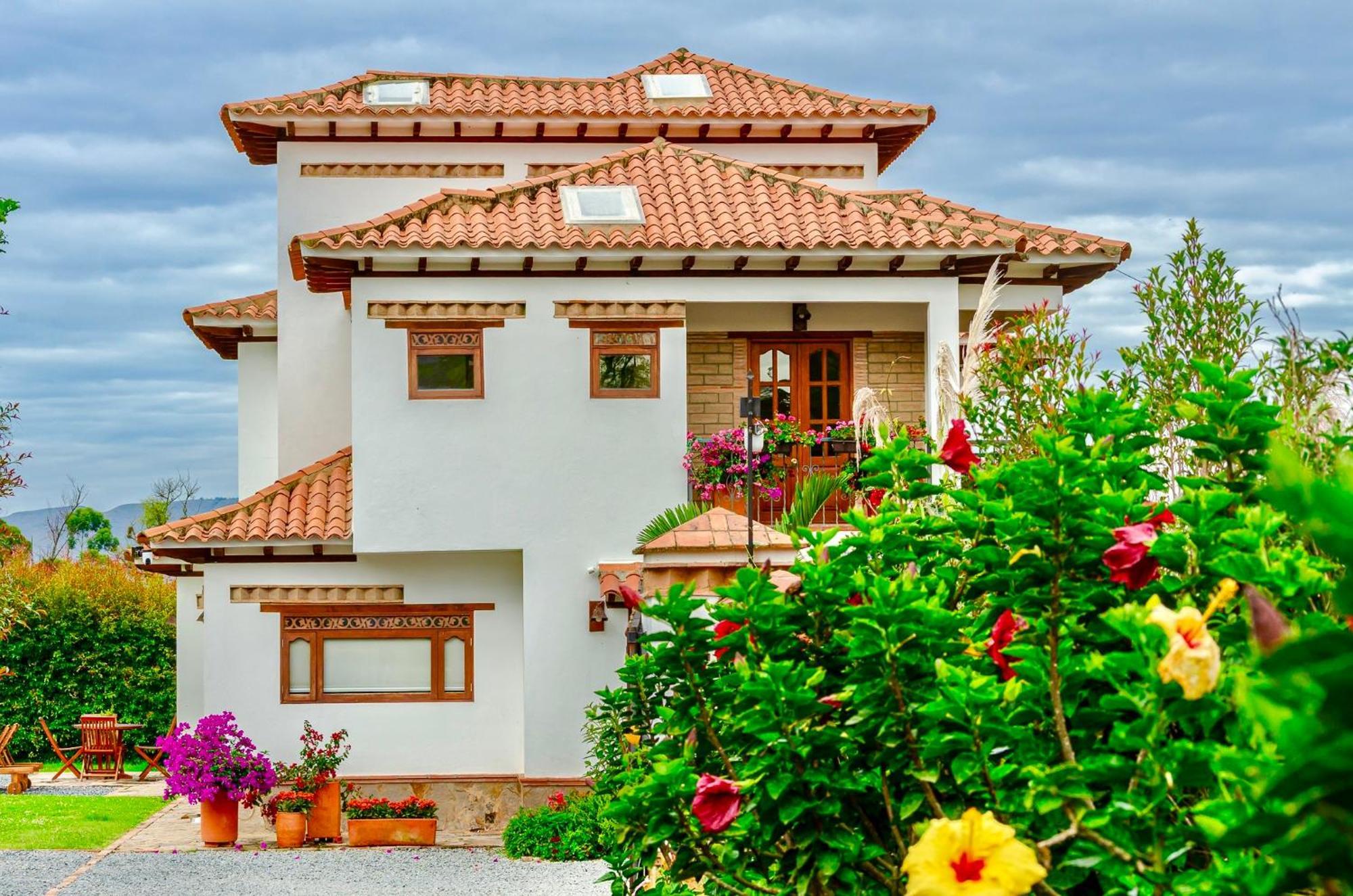 Casa De Las Flores ビージャ・デ・レイバ エクステリア 写真